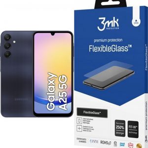 Smartfon Samsung Galaxy A25 5G 6/128GB Czarny (SM-A256BZKDEUE) + 3MK FlexibleGlass - 9069286