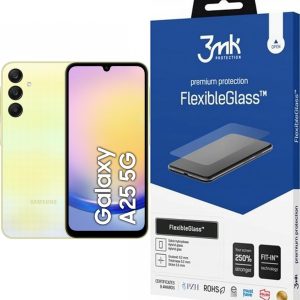 Smartfon Samsung Galaxy A25 5G 6/128GB Żółty (SM-A256BZYDEUE) + 3MK FlexibleGlass - 9069295