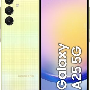Smartfon Samsung Galaxy A25 5G 8/256GB Żółty (SM-A256BZYHEUB) + 3MK FlexibleGlass - 9069307