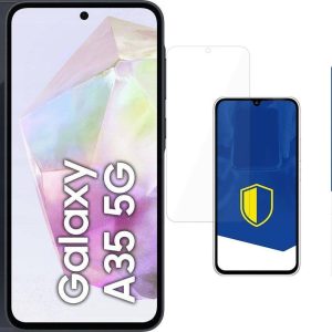 Smartfon Samsung Galaxy A35 5G 6/128GB Czarny (SM-A356BZKBEUE) + 3MK FlexibleGlass - 9831141