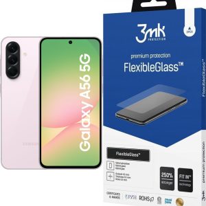 Smartfon Samsung Galaxy A56 5G 8/256GB Różowy (SM-A566BLICEUE) + FlexibleGlass - 12059547