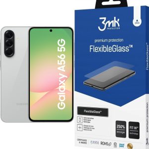 Smartfon Samsung Galaxy A56 5G 8/128GB Szary Lightgray (SM-A566BZA) + FlexibleGlass - 12059548