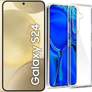 Smartfon Samsung Galaxy S24 5G 8/128GB Żółty (SM-S921BZYDEUE) + Etui Clear Case - 12716492