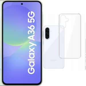 Smartfon Samsung Galaxy A36 5G 6/128GB Zielony (SM-A366BLGBEUE) + Etui Clear Case - 12716519