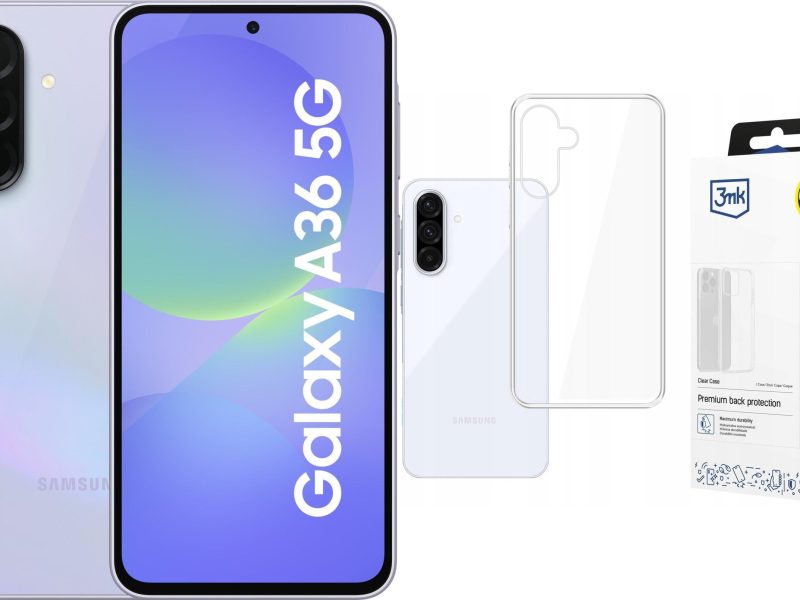 Samsung Galaxy A36 5G – Recenzja, Wydajność i Funkcje Smartfona z Etui Clear Case