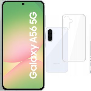 Smartfon Samsung Galaxy A56 5G 8/256GB Zielony (SM-A566BZGCEUE) + Etui Clear Case - 12716545