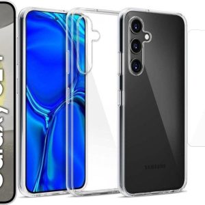 Smartfon Samsung Galaxy S24 5G 8/128GB Szary (SM-S921BZA) + FlexibleGlass + Etui Clear Case - 12716565