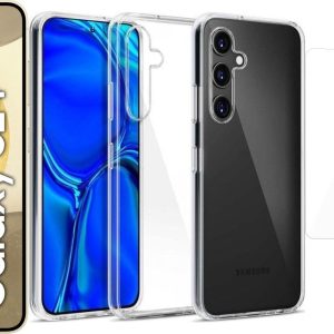 Smartfon Samsung Galaxy S24 5G 8/128GB Żółty (SM-S921BZYDEUE) + FlexibleGlass + Etui Clear Case - 12716567