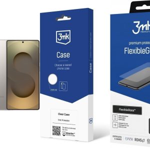 Smartfon Samsung Galaxy S25 Ultra 5G 12/512GB Szary (SM-S938BZT) + FlexibleGlass + Etui Clear Case - 12716600