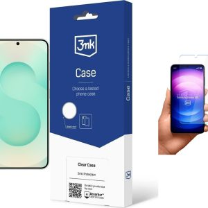 Smartfon Samsung Galaxy S25 5G 12/128GB Miętowy (SM-S931BLG) + FlexibleGlass + Etui Clear Case - 12716604