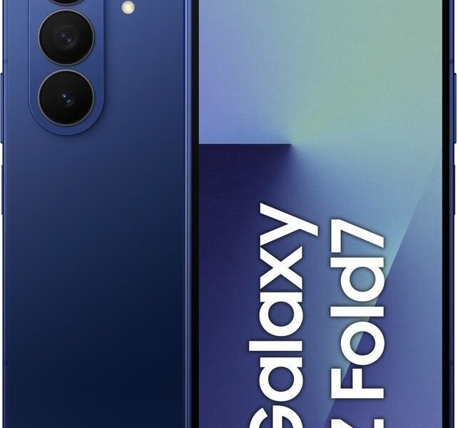 Samsung Galaxy Z Fold7 5G 12/512GB Niebieski – Innowacyjny Smartfon z Wyjątkowym Designem i Wydajnością