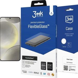 Smartfon Samsung Galaxy S24+ 5G 12/256GB Szary (SM-S926BZADEUB) + FlexibleGlass + Etui Clear Case - 7714544
