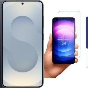 Smartfon Samsung Galaxy S25 5G 12/128GB Czarny (SM-S931BZKDEUB) + FlexibleGlass - 8466200