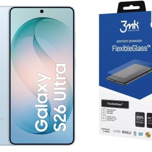 Smartfon Samsung Galaxy S26 Ultra 5G 12/512GB Jasnoniebieski (SM-S948BLBGEUE) + FlexibleGlass - 8466206