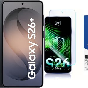 Smartfon Samsung Galaxy S26+ 5G 12/512GB Czarny (SM-S947BZKGEUE) + FlexibleGlass - 8466221
