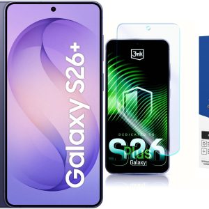 Smartfon Samsung Galaxy S26+ 5G 12/512GB Fioletowy (SM-S947BZVGEUE) + FlexibleGlass - 8466223