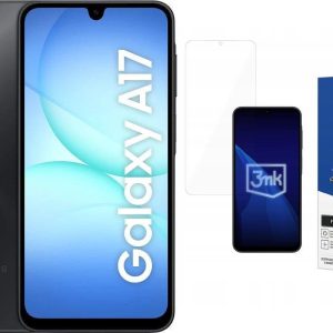 Smartfon Samsung Galaxy A17 4/128GB Czarny (SM-A175FZKBEUE) + FlexibleGlass - 8466233