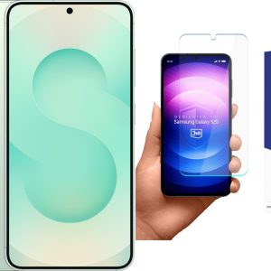 Smartfon Samsung Galaxy S25 5G 12/128GB Miętowy (SM-S931BLG) + FlexibleGlass - 9837228