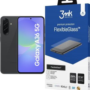 Smartfon Samsung Galaxy A36 5G 6/128GB Czarny (SM-A366BZKBEUE) + FlexibleGlass - 9837260