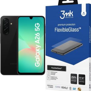 Smartfon Samsung Galaxy A26 5G 6/128GB Czarny (99936284) + FlexibleGlass - 9837262