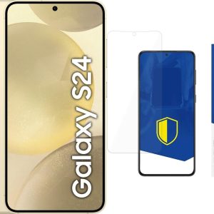 Smartfon Samsung Galaxy S24 5G 8/256GB Żółty (SM-S921BZY) + FlexibleGlass - 9837266