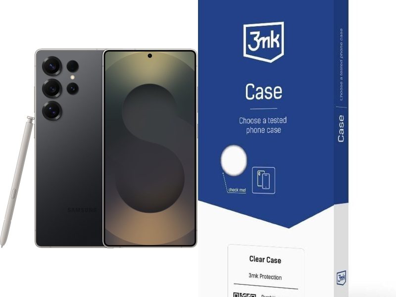 Samsung Galaxy S25 Ultra 12/256GB Czarny – Najlepszy Flagowiec z Etui Clear Case