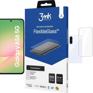 Smartfon Samsung Galaxy A56 5G 8/256GB Szary (SM-A566BZACEUE) + FlexibleGlass + Etui Clear Case - 9837700