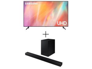 UE65AU7192 + K.DOM SAMSUNG HW-A550 Soundbar