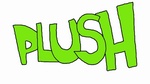 plush logo małe