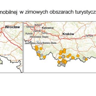 Zima w górach zasięg Orange