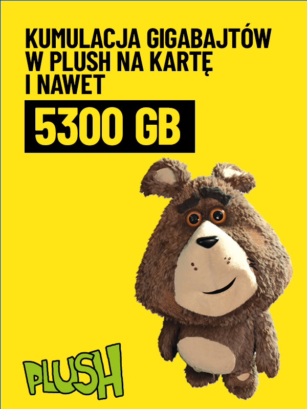 plush na kartę grafika