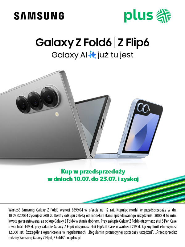 Galaxy Z Fold 6 w Plusie