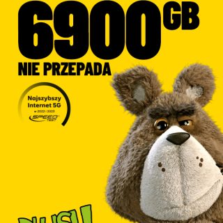 6900 GB internetu w Plushu które nie przepada - promocja