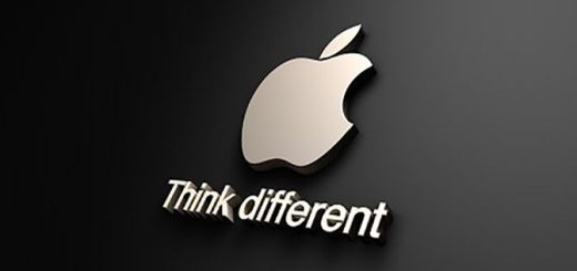 apple logo intro think different