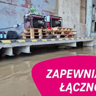 tmobile powódź ciągłość działania sieci