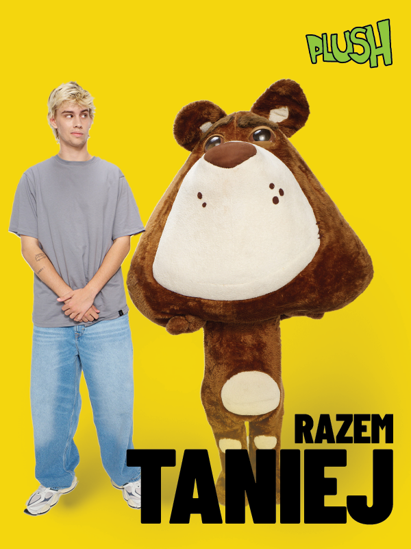 Plush baner razem taniej