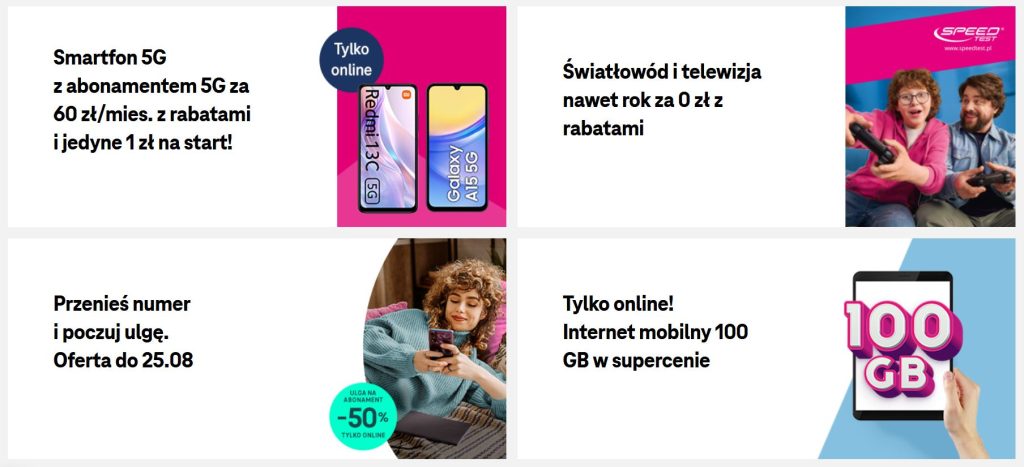 T-mobile oferty promocje