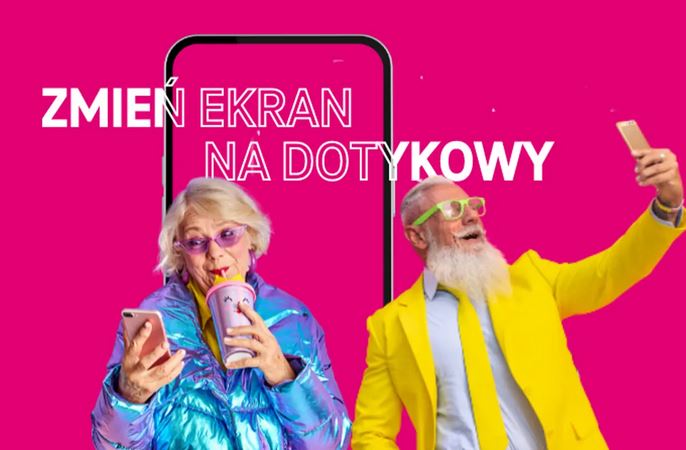 Zmień ekran na dotykowy - T-Mobile