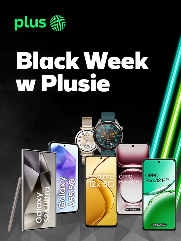 Blackweek smartfony w Plusie