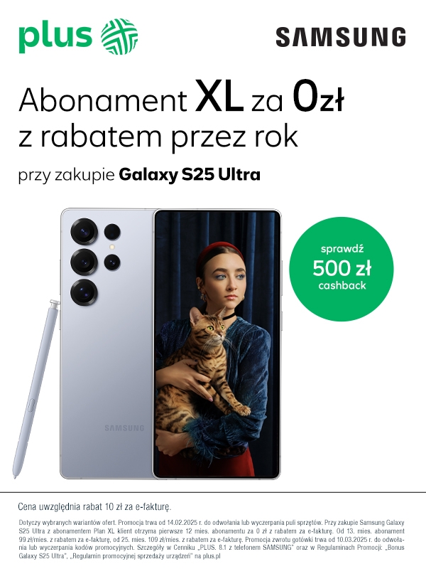 Plus Abonament z Samsung Galaxy