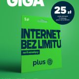 internet bez limitu na 6 miesięcy - PLUS - grafika