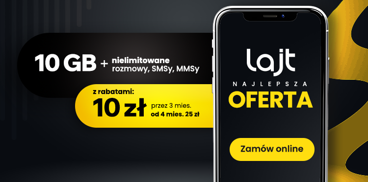 lajt mobile - najtańszy abonament komórkowy