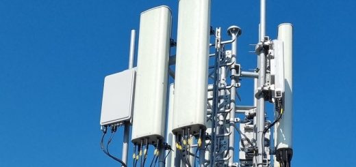 stacja 5G antena - sieć mobilna