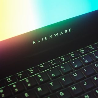 Alienware laptop klawiatura