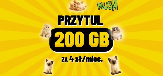 plush przytul 200GB internetu