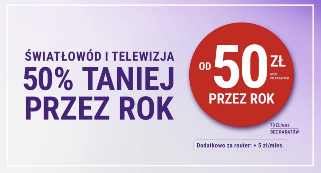 Oferta Play - telewizja i światłowód