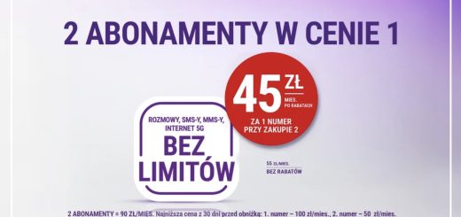 Play - dwa abonamenty w cenie jednego