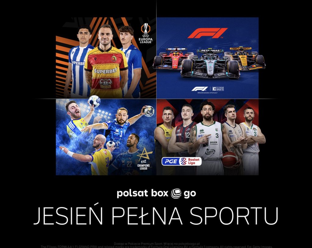 Jesień pełna sportu w Polsat Box Go