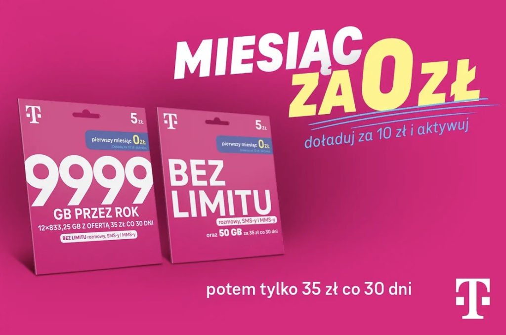 T-Mobile oferty na kartę